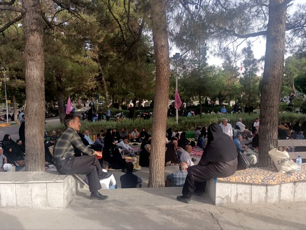 برگزاری دعای پر فضیلت عرفه در بهشت رضا(ع) مشهد