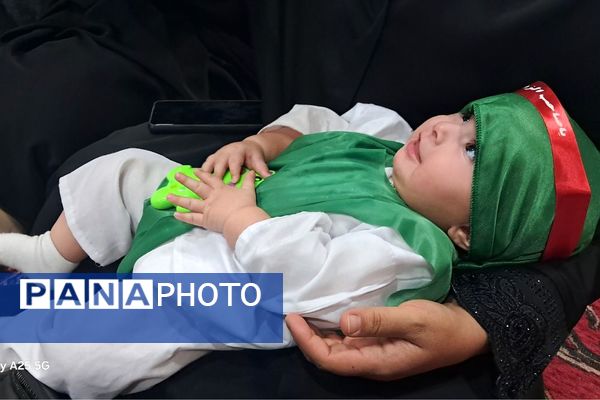 همایش عظیم شیرخوارگان حسینی  در حسینیه اعظم محله جیلارد شهرستان  دماوند 