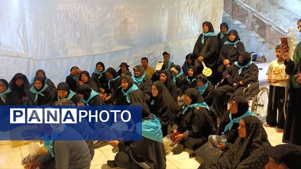 حضور کاروان زائر اولی‌های قم در کربلا