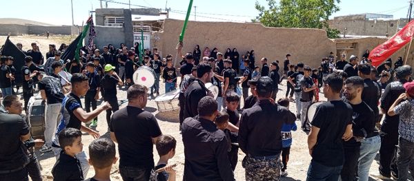 تاسوعای حسینی در روستای گزکوه