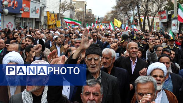 راهپیمایی روز قدس در زنجان 