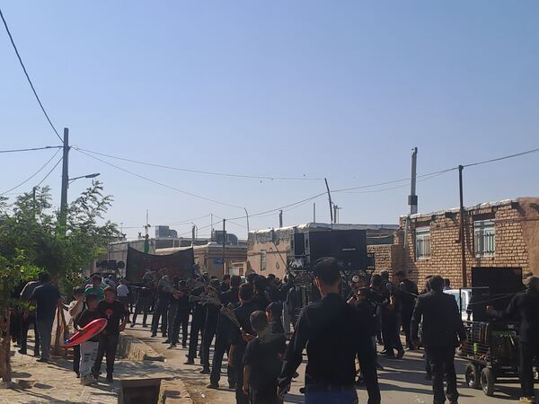 مراسم عزاداری و زنجیر زنی شهادت امام حسن مجتبی(ع) و رحلت پیامبر اکرم (ص) در  روستای کفکی خراسان رضوی