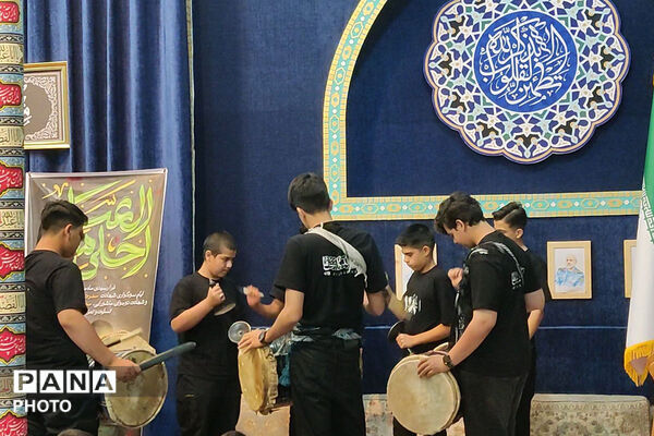 مراسم عزاداری احلی من العسل در اسفراین