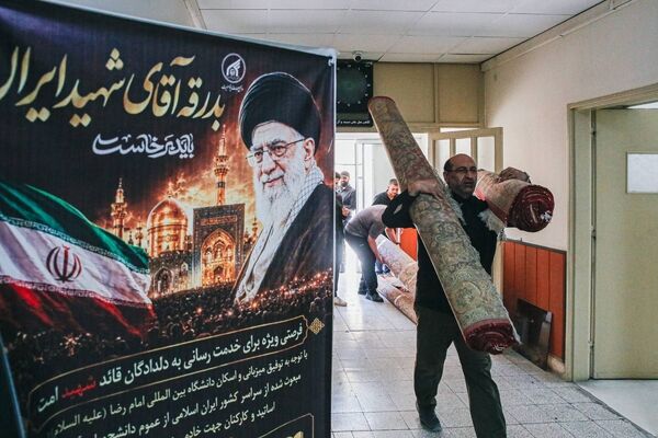 برپایی موکب در دانشگاه بین‌المللی امام رضا علیه‌السلام
