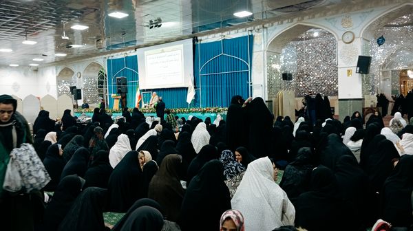 انس با قرآن در امامزاده سید حمزه