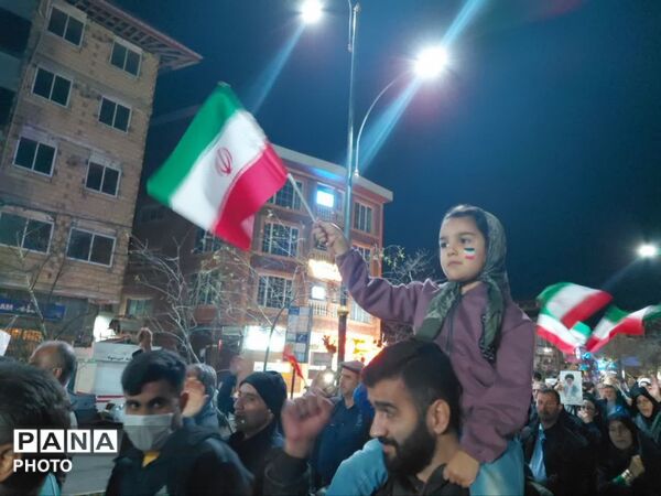 مردم کرج کاروان خونخواهی امام شهید را برپاکردند