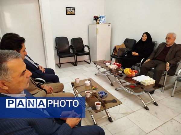 بازدید ارزیاب مدارس سما استان خراسان رضوی از دبیرستان پسرانه متوسطه اول سما شهرستان کاشمر 