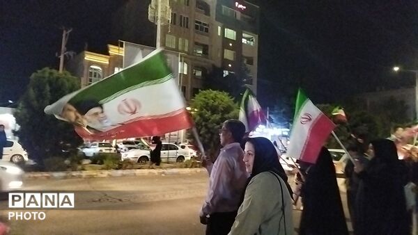 شصت و هشتمین رژه خودرویی در بلوار فضل نیشابور 