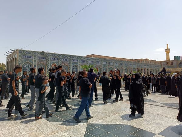 مراسم پیاده‌روی جاماندگان اربعین در مشهد