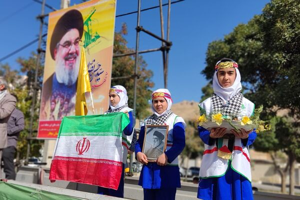 خروش «دختران نصرالله» در محکومیت رژیم صهیونیستی