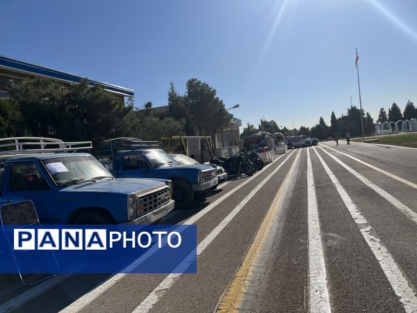 رو‌نمایی از کشفیات انتظامی فارس