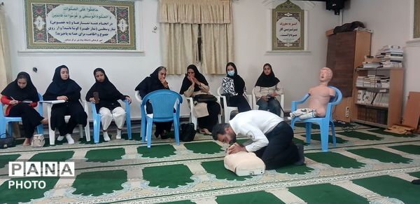 دوره مقدماتی همیاران اورژانس در دانشگاه پیام نور 