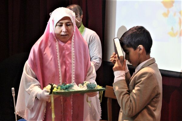 آیین افتتاحیه دوره تربیت مربی کاردان سازمان دانش‌آموزی استان قم