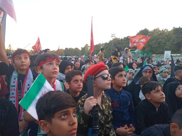 اجتماع بزرگ کودک و نوجوانان در پارک ملت مشهد مقدس
