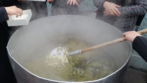 افطاری در دبیرستان صفورا ۲ ناحیه هفت مشهد