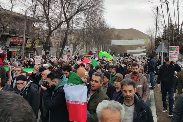 تجلی چهل و هفتمین سالگرد جمهوری اسلامی ایران در رودهن