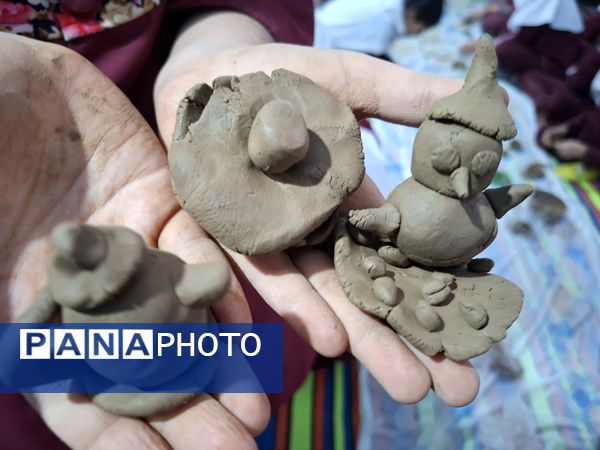 شوق یادگیری دانش‌آموزان پایه چهارم در ساخت وسایل سفالی