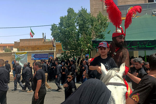 آیین‌های عاشورایی در شهر صغاد