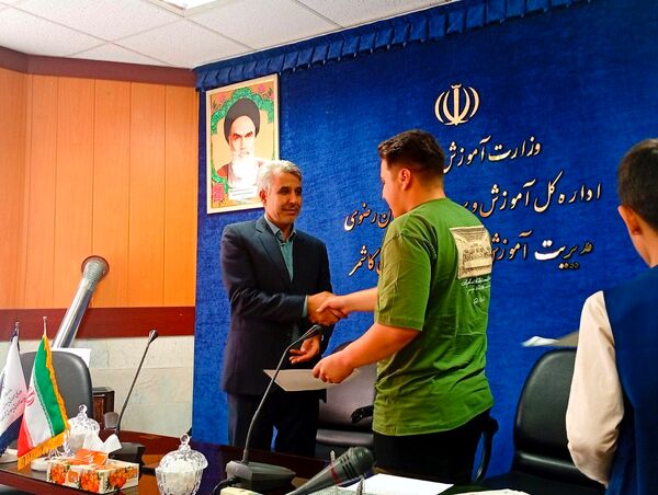 مراسم تجلیل از خبرنگاران پانا کاشمر 