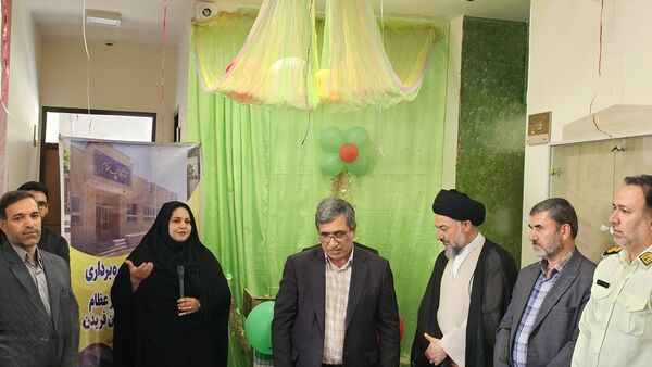  آیین افتتاح مدرسه 6 کلاسه مهر عظام روستای گنجه