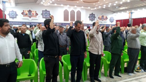 مراسم بزرگداشت اربعین شهدای اقتدار در یاسوج 