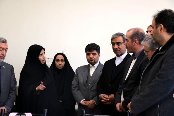 افتتاح هنرستان دخترانه ۱۲ کلاسه در  طرق 