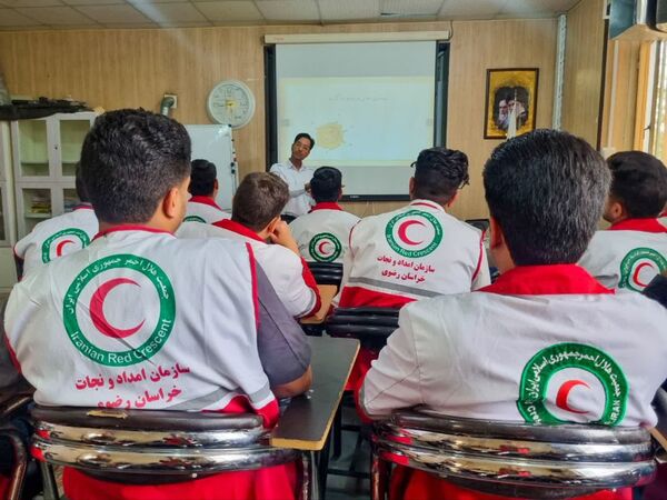 جوانان هلال احمر کاشمر برای حوادث آماده می شوند