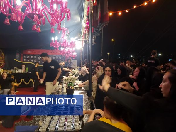 حضور پرشور عاشقان اباعبدالله در کشتی نجات محرم