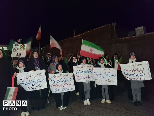 سی و پنجمین حضور حماسی مردم ولایتمدار کنجوران سفلی