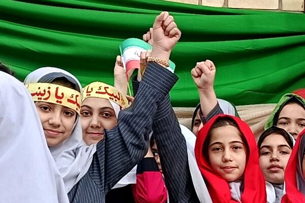 طنین زنگ انقلاب در مدارس شهرستان شهریار 