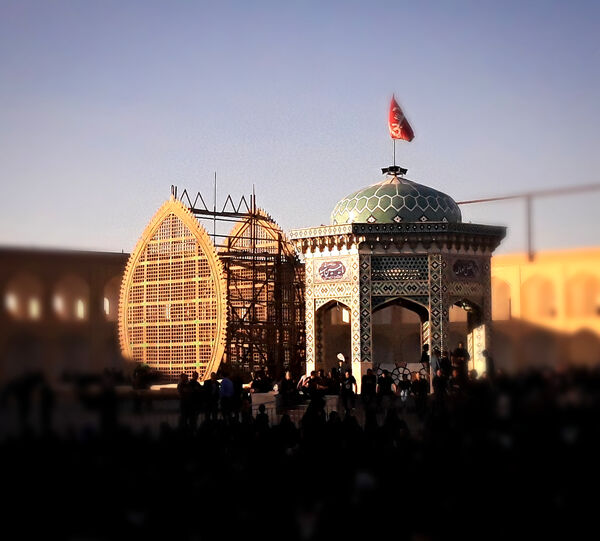 آیین کهن نخل گردانی در اشکذر 