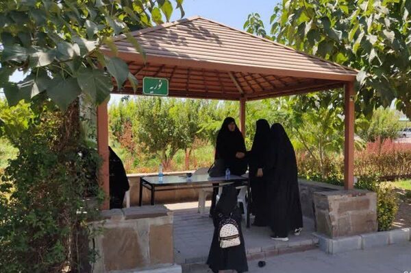 عزاداری رحلت حضرت رسول و امام حسن مجتبی علیه السلام در باغ اردوگاه خاتون مشهد
