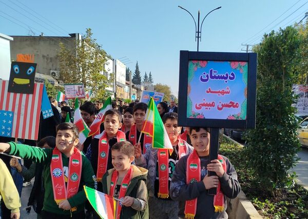 پیشتازان، طلایه‌داران شور ۱۳ آبان قائمشهر
