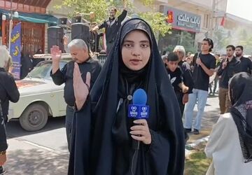 شور عاشورایی مردم کهک در عزاداری سیدالشهدا(ع)