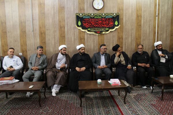 آیین سنگرسپاری رئیس اداره تبلیغات اسلامی شهرستان سامان