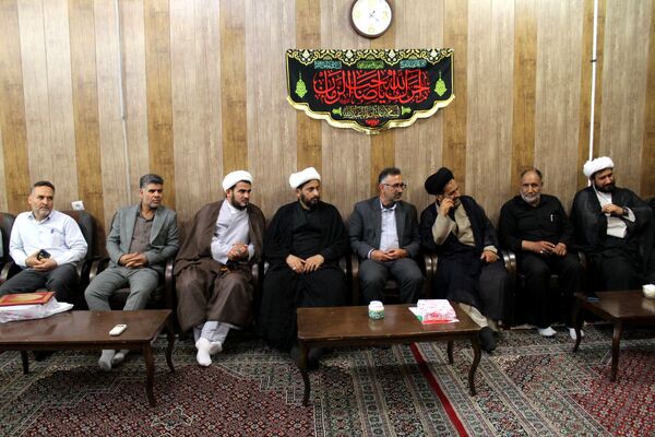آیین سنگرسپاری رئیس اداره تبلیغات اسلامی شهرستان سامان