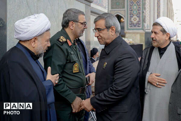 مجلس عزای شهادت رهبر معظم انقلاب (ره) در حرم مطهر رضوی
