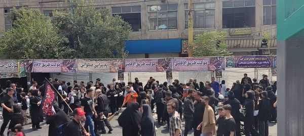 برپایی موکب‌ها در اربعین حسینی نمادی از دین باوری و سنت نبوی است