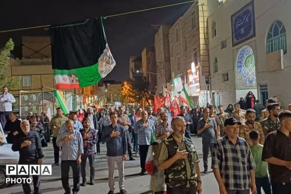 پیوند دل‌ها در اجتماع مردمی نصیر‌شهر