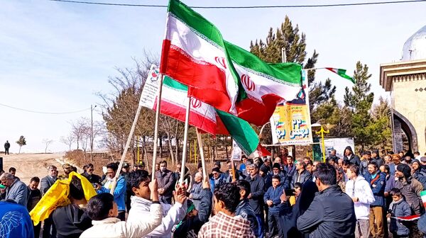 راهپیمایی ۲۲ بهمن در رباط‌سنگ، تجدید بیعت مردم با انقلاب