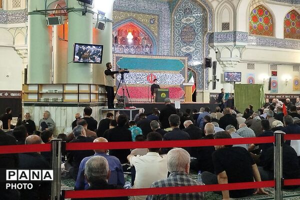 مراسم گرامیداشت رهبر شهید انقلاب اسلامی در حرم مطهر حضرت عبدالعظیم حسنی (ع) شهرری