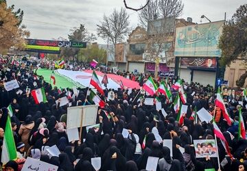 راهپیمایی روز قدس در نیشابور