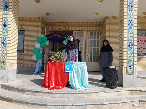 آیین سال تحصیلی جدید در دبیرستان نسیبه شهرستان سملقان