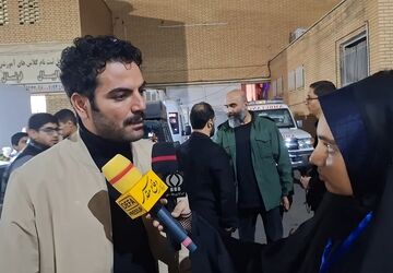 گفتگوی خبرنگار پانا با عوامل فیلم مجنون در یادواره شهید زین الدین