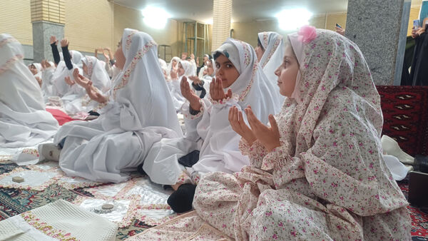 جشن عبادت دانش‌آموزان شهرستان کهک