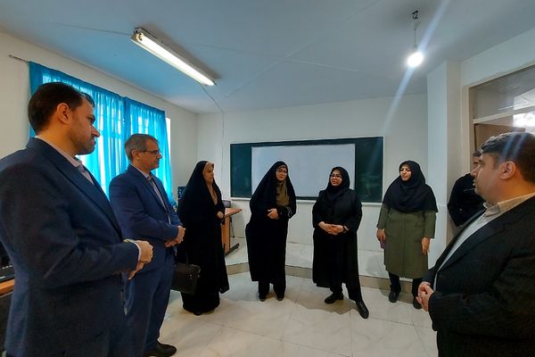 افتتاح سایت کامپیوتر مدارس منطقه کهریزک 
