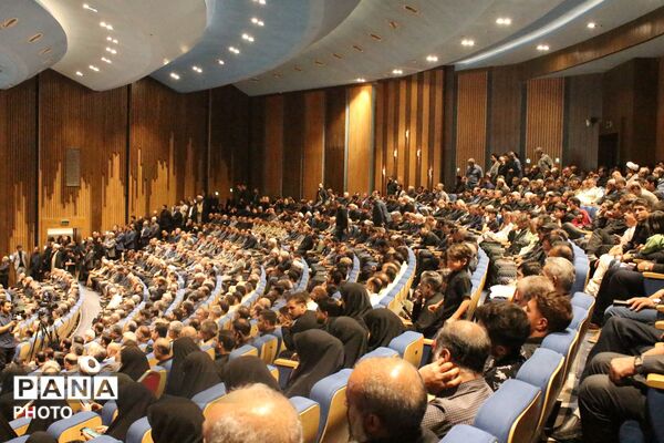 بزرگداشت اولین سالگرد شهادت سردار محمد کاظمی با حضور وزیر آموزش و پرورش