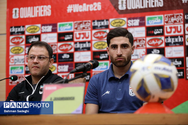 نشست خبری سرمربی تیم های ملی فوتبال ایران و ازبکستان
