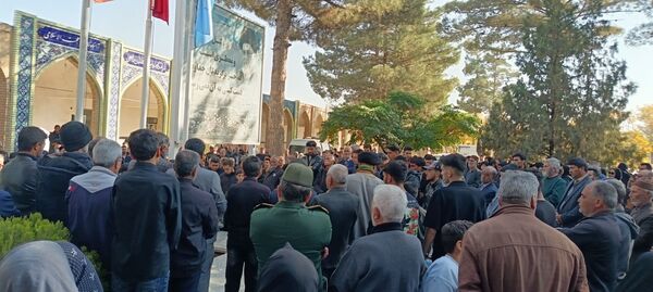 مراسم تشییع پیکر جانباز شهید علی فتح آبادی