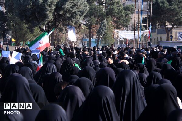 تشییع و تدفین پیکر شهید امیرحسن کاظمی